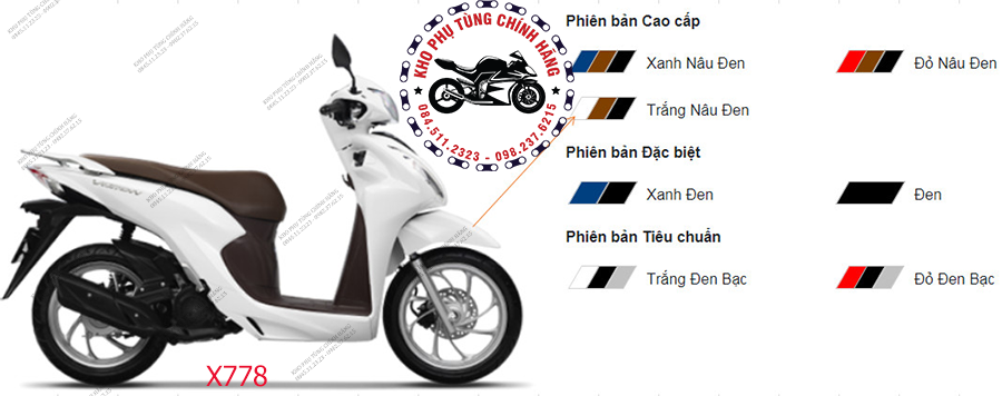 Chi tiết xe tay ga quốc dân Honda Vision 2020 kèm giá bán chính hãng   Motosaigon